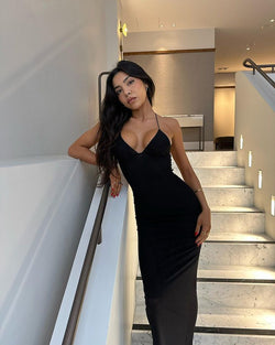 The "Butterfly Kiss" Halter Dress
