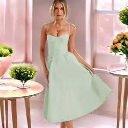 The "Siren" Backless Sling Dress