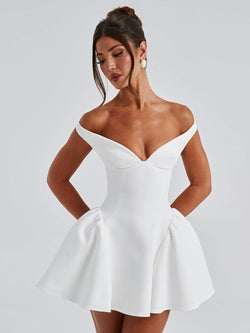 Empowered Elegance Solid Bodycon Mini Dress