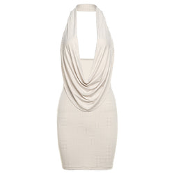 The "Glamorous Allure" Halter Dress