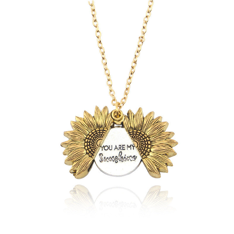 Golden Ray of Mine Necklace