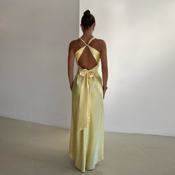 The "Satin Siren" Slim Fit Dress