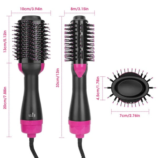 Hot Hair Brush 4 In 1 Hair Dryer Volumizer Brush Dryer Comb For