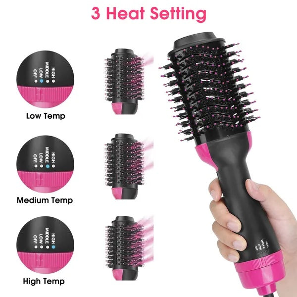 Hot Hair Brush 4 In 1 Hair Dryer Volumizer Brush Dryer Comb For
