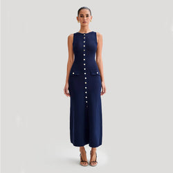 The "Chic Knit" Sleeveless Dress
