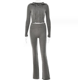 Sultry & Sporty Zip-Up Set