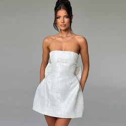 The "Bow-tied Beauty" Tube Dress