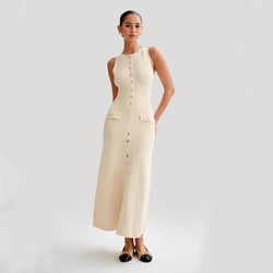 The "Chic Knit" Sleeveless Dress
