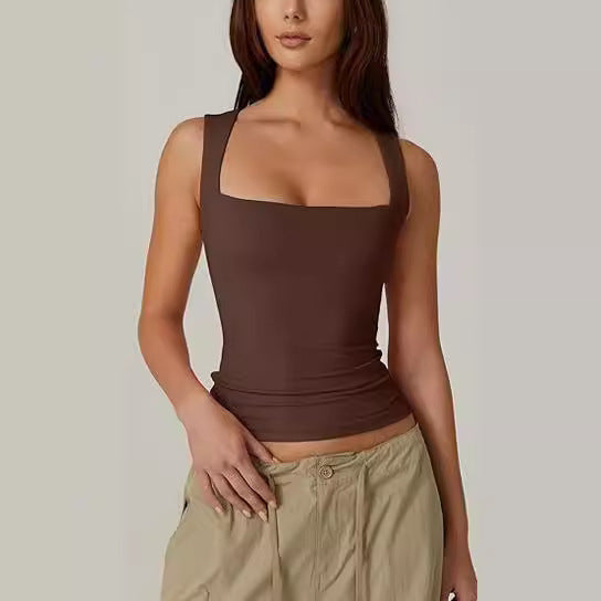 Chic Square-Neck Tank