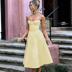 The "Siren" Backless Sling Dress