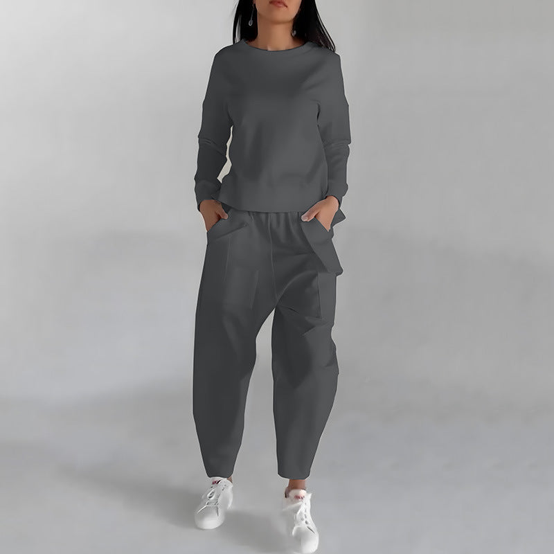 Street Chic Sweatshirt & Trousers Set