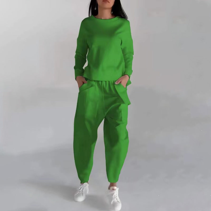 Street Chic Sweatshirt & Trousers Set