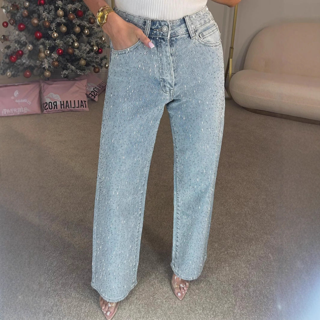 High-Street Vibe High-Waist Trousers