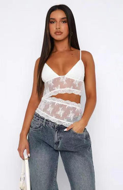 Lace & Charm Bralette Top