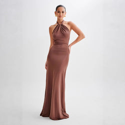 The "Siren" Halter Sheath Dress