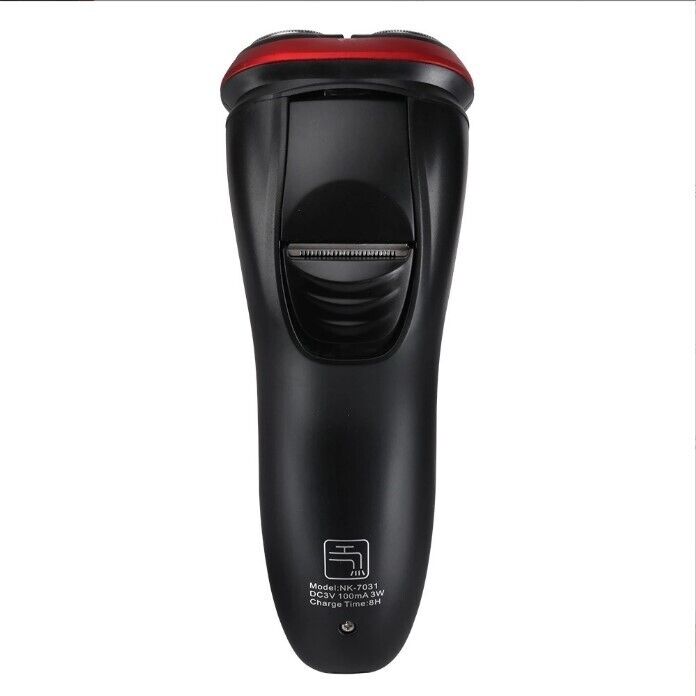 Men's Razor Rotary Waterproof Electric Shaver Pop-Up Trimmer Wet Dry