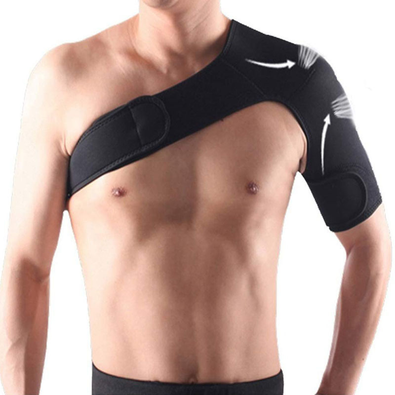 Shoulder Brace Support Compression Sleeve Torn Rotator Cuff Relief