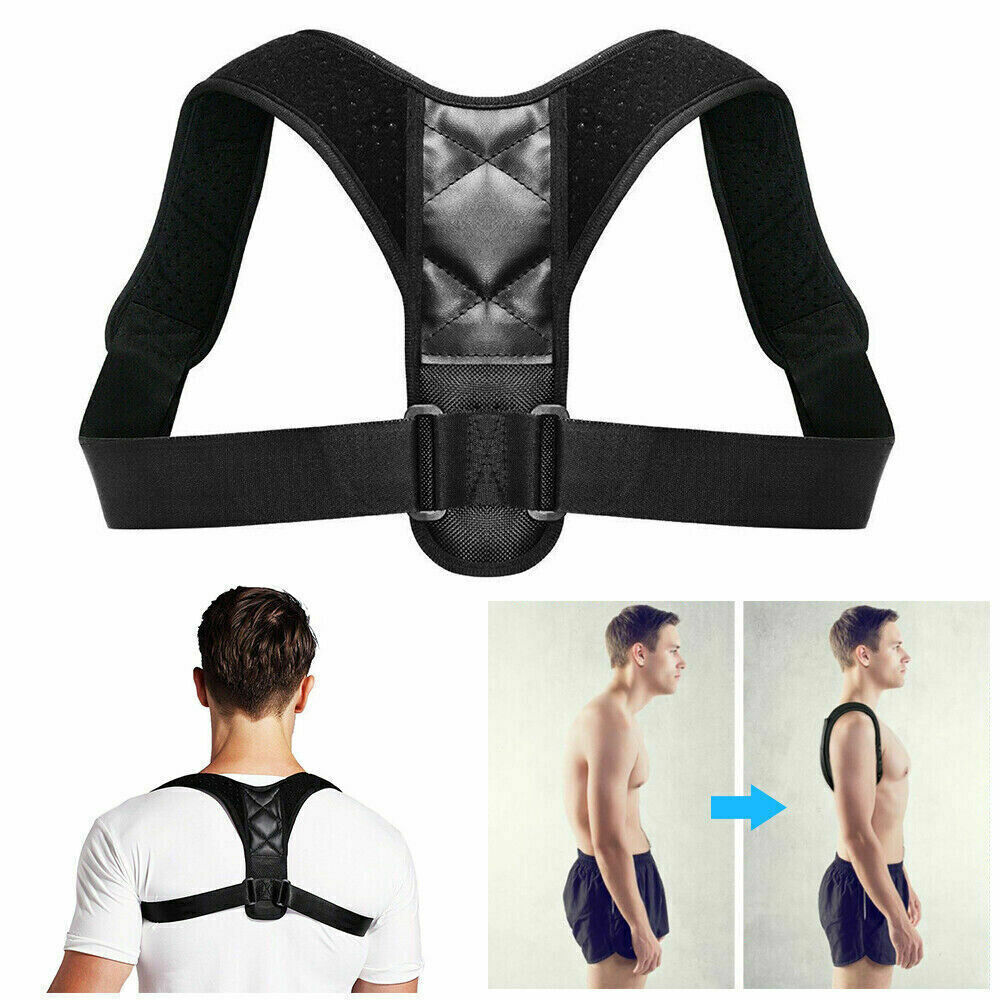 Posture Corrector Adjustable Back Brace Shoulder Support Clavicle Belt