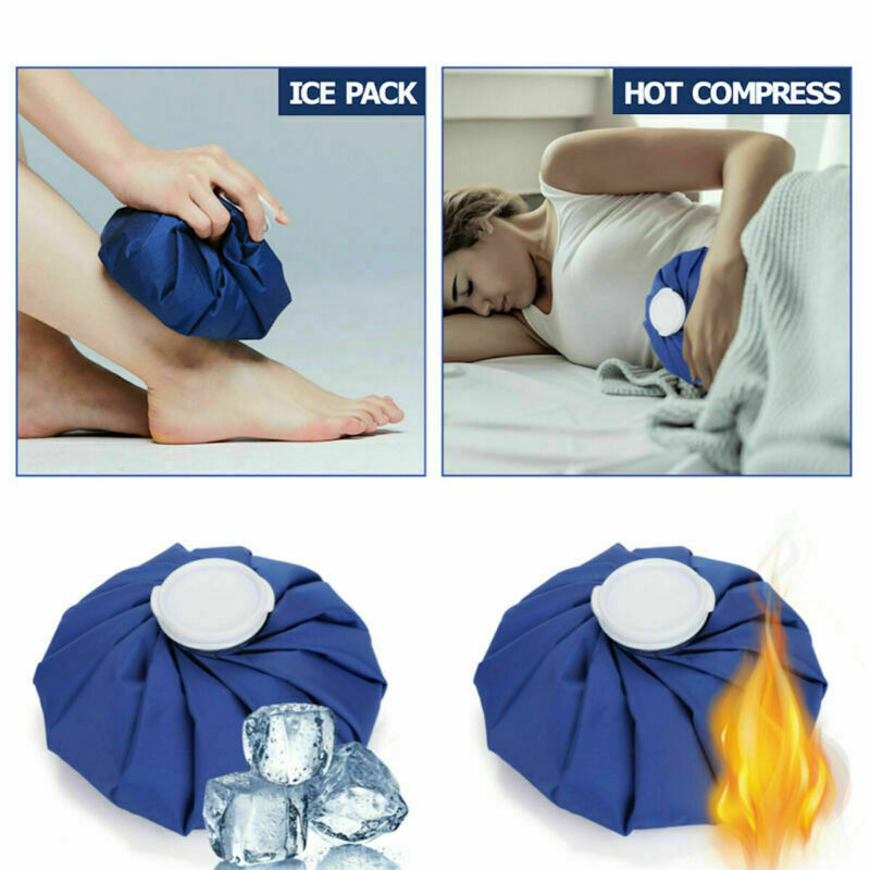 3PCS Ice Bags Packs Knee Neck Reusable Cold Relief Pain Headache Sport