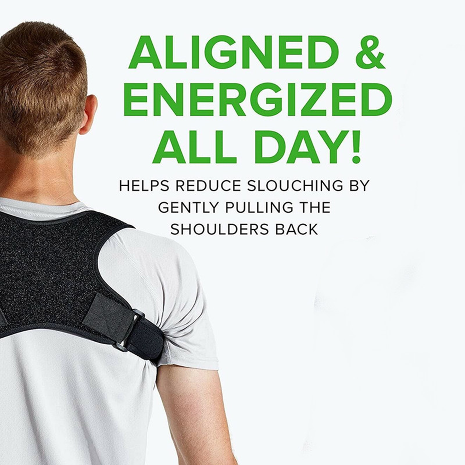 Adjustable Posture Corrector Back Shoulder Support Correct Brace Belt
