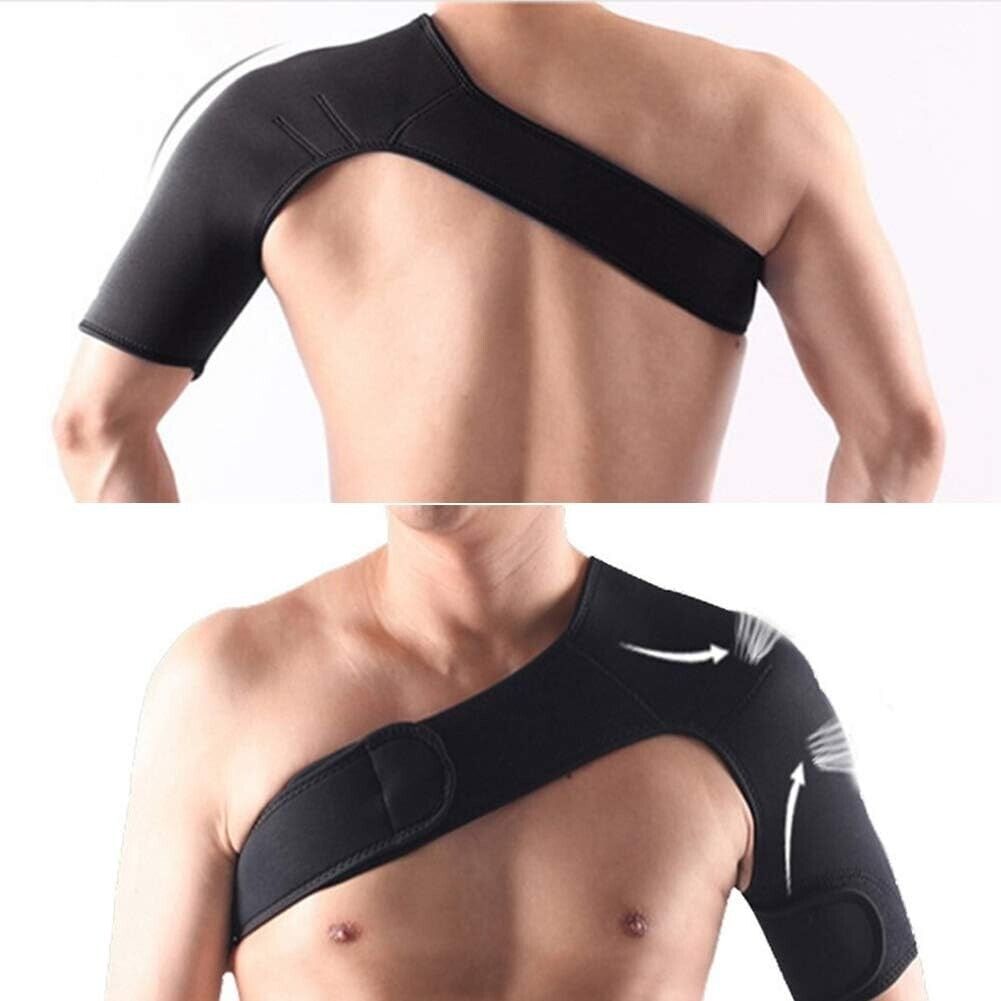 Shoulder Brace Support Compression Sleeve Torn Rotator Cuff Relief