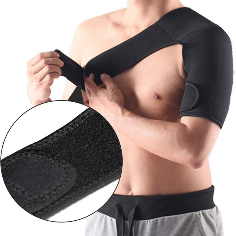 Shoulder Brace Support Compression Sleeve Torn Rotator Cuff Relief
