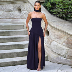The "Two-Tone Dream" Tube Top Dress