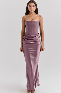 The "Midnight Glamour" Bandeau Maxi
