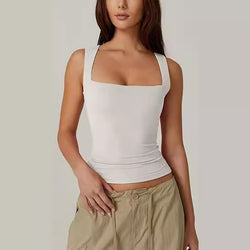 Chic Square-Neck Tank