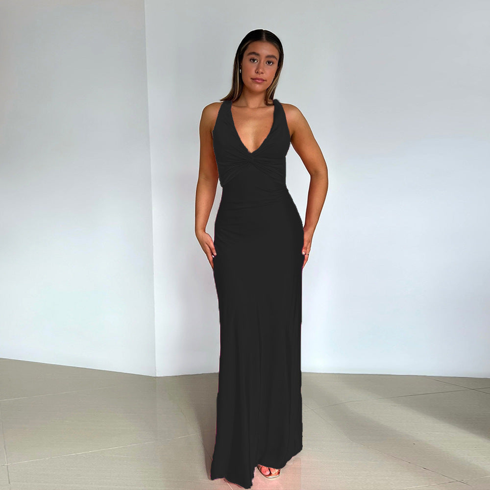 The "Satin Siren" Slim Fit Dress