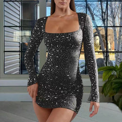 Prism Party Sequin Mini Dress