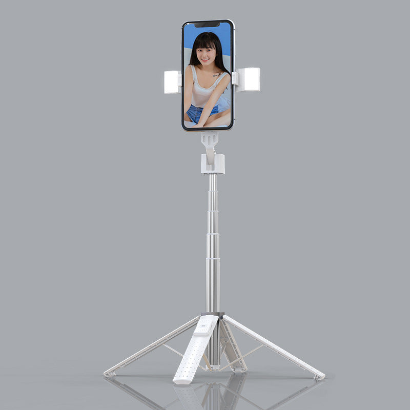 Quadrupod Double Fill Light Mobile Phone Bluetooth-compatible Selfie