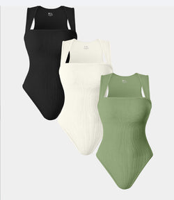 Sleek & Sculpting Square-Neck Jumpsuit