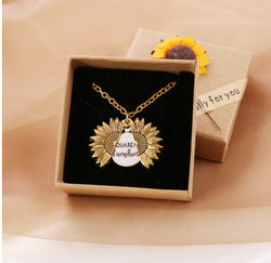 Golden Ray of Mine Necklace