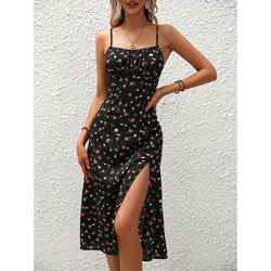 The "Retro Chic" Polka Dot Maxi