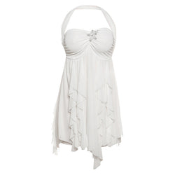 The "Summer Siren" Halter Mini Dress