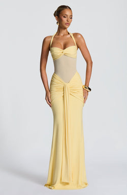 The "Ribbon Embrace" Sheath Dress