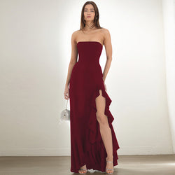 The "Siren's Embrace" Tube Top Maxi