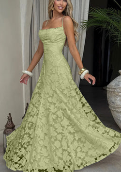The "Chiffon Serenity" Backless Dress