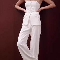 The "Effortless Grace" Tube Top Set