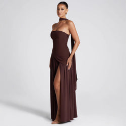 The "Two-Tone Dream" Tube Top Dress