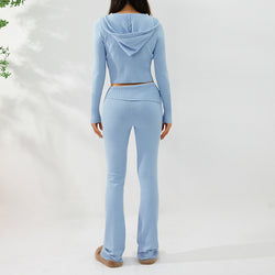 Sultry & Sporty Zip-Up Set