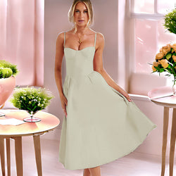 The "Siren" Backless Sling Dress