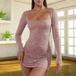 Prism Party Sequin Mini Dress
