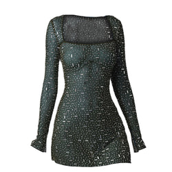 Prism Party Sequin Mini Dress