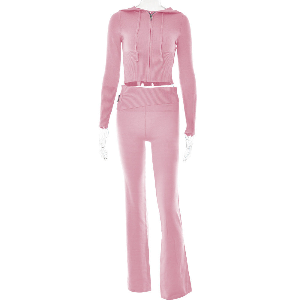 Sultry & Sporty Zip-Up Set