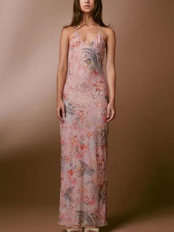 The "Butterfly Kiss" Halter Dress