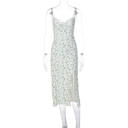 The "Summer Bloom" Lace Maxi