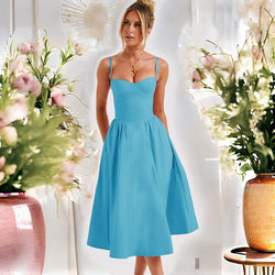 The "Siren" Backless Sling Dress