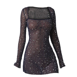 Prism Party Sequin Mini Dress